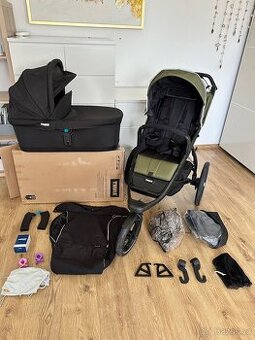 Thule urban glide 2 green 2023, zanovni stav + korbicka