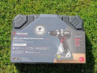 Aku vrtačka Parkside 20V brushless - nová