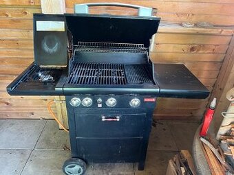 Prodám plynový zahradní gril BARBECOOK vč,dvou PB lahví