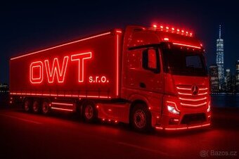 řidič C+E, brigáda 3.000Kč až 5.000Kč / den