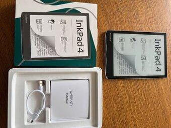 PocketBook InkPad 4 – skoro nový + 2 obaly zdarma