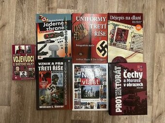 📚 Historické knihy – 2. světová válka, Protektorát, Třetí ř