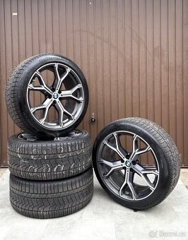 Bmw x5 R21 G05 Alu Bmw X6 G06 R21 5x112 Zimní Continental