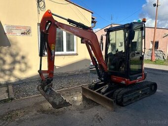 Minibagr KUBOTA U27-4, rok výroby 2022,962mth