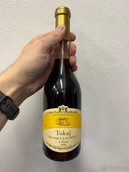 Víno Tokaj - Tokajský 5 putňový výber 1990 0,5L