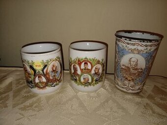 Šálky  - Franc Josef, Rakousko Uhersko, 1.světová válka