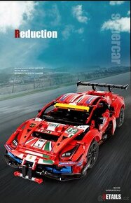 Stavebnice Ferrari GT 488 kompatibilní s LEGO