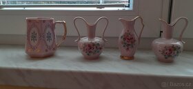 RŮŽOVÝ PORCELÁN,CIBULÁK PŘÍBORY