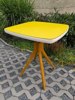 Retro stolek s umakartovou deskou - Brusel Expo 58