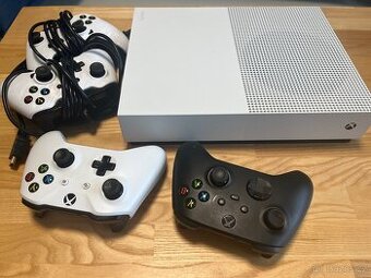 XBOX ONE S All-Digital, 1TB + 4 ovladače