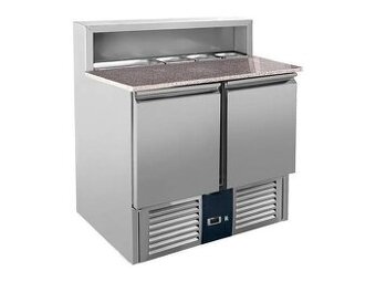 Chladící stůl se saladetou a granitovou deskou