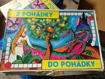 Retro stolní hra Z pohádky do pohádky