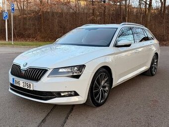 ŠKODA SUPERB 3 L&K 2.0TDI 140KW 4X4 DSG 160-TKM - PŮVOD ČR