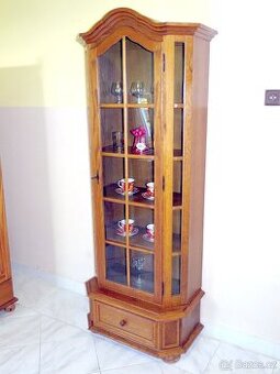 univerzální rustikální jednodveřová vitrína /skleník