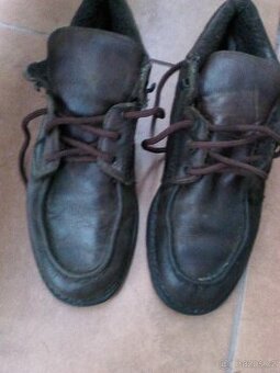 Pánské kožené zimní boty, vel. 42