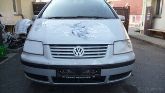 VW Sharan 7M3 2002 NA NÁHRADNÍ DÍLY 1,9 tdi Kód motoru AUY