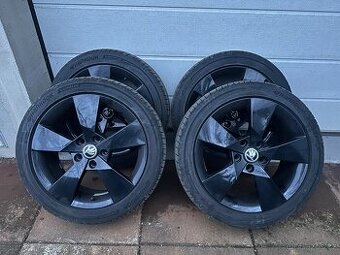 Alu kola 5x112 R17 letní pneu