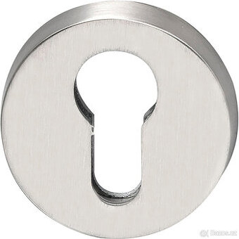 Rozeta kulatá, oválná na cylindrickou vložku nerez