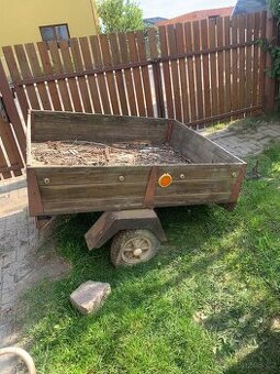 Vlek za malotraktor bez SPZ 