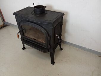 Litinová krbová kamna Global Fire Uran (Německá kvalita) 3-1