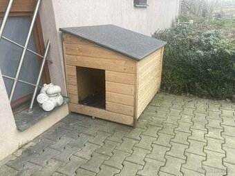 Psí bouda - velká – zateplená, dřevěná