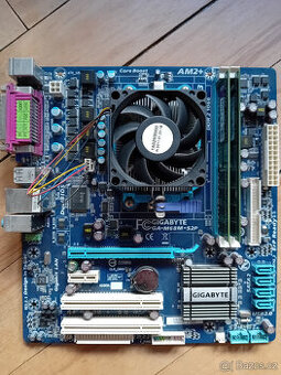 Gigabyte GA-M68M-S2P AM3, Proc.Athlon II X2 245e, Ram 4GB.