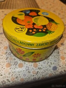 Plechovka sfinx Holešov