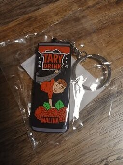 Přívěšek/klíčenka Tary drink malina
