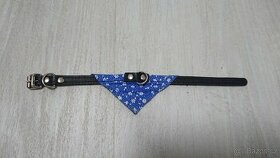 Kožený obojek pro štěně a malé psy