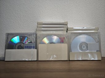 Minidisc minidisk md nové média Sony maxell Victor