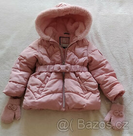 Dívčí zimní kabátek/bunda C&A, vel. 92