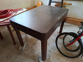 Dřevěný stůl rozkládací - 1