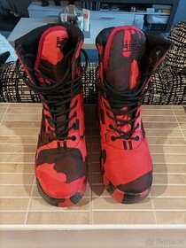 Vysoké pánské boty double red