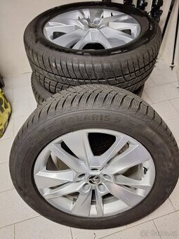 ALU kola +zimní pneu R18