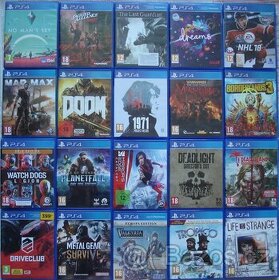 Hry pro Playstation 4 Par her na PS4 - viz seznam Brno pošta