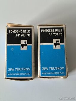 Pomocné relé RP 700 PC 2ks