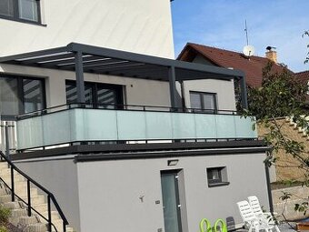 Hliníková pergola, garážové stání, altán