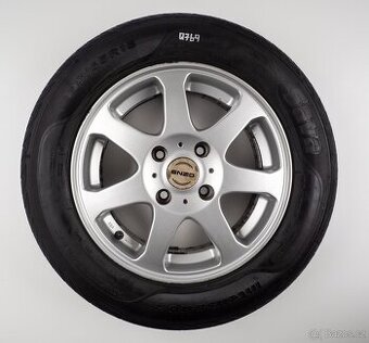 Nissan Tiida - 15" alu kola - Letní pneu