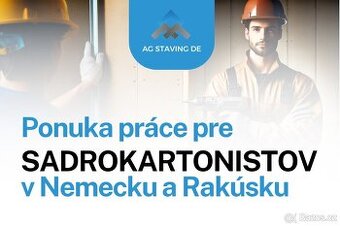 Sadrokartonista dlhodobé projekty Nemecko a Rakúsko - 1