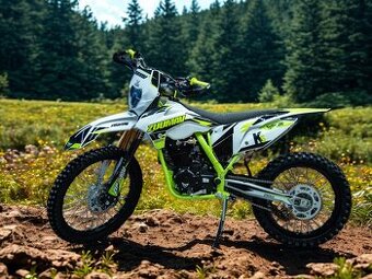 Pitbike 250cc 4t 21/18 barva - zelená - záruka - Doprava