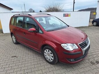 VW Touran 1.9TDi/77kW, r.11/2009, Plná servis. historie