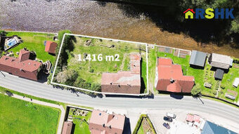 Prodej RD k rekonstrukci, Suchovršice, pozemek 1.416... - 1