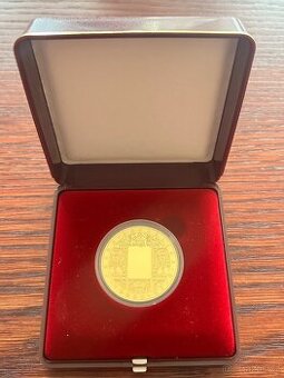 Zlatá mince 10000 Kč Zavedení československé měny 1oz 2019 P