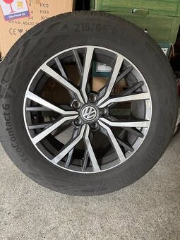 Pneumatiky včetně ALU originál Volkswagen - 4 ks
