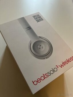 Beats Solo 3 Wireless - stříbrné