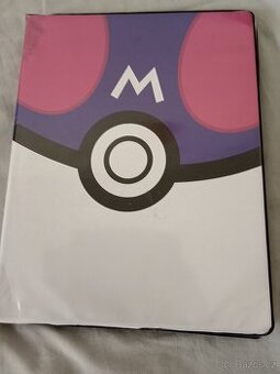 Pokemon karty s albem (trochu poškozený) Plný album