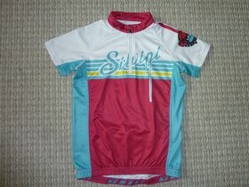 Dívčí cyklodres Silvini, vel.122/128