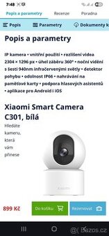 Xiaomi Sart Cmera C301
