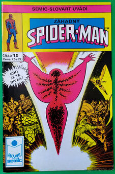 Komiks SPIDERMAN č. 10/1991 Semic velmi PĚKNÝ STAV