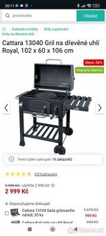 Zahradní gril Cattara